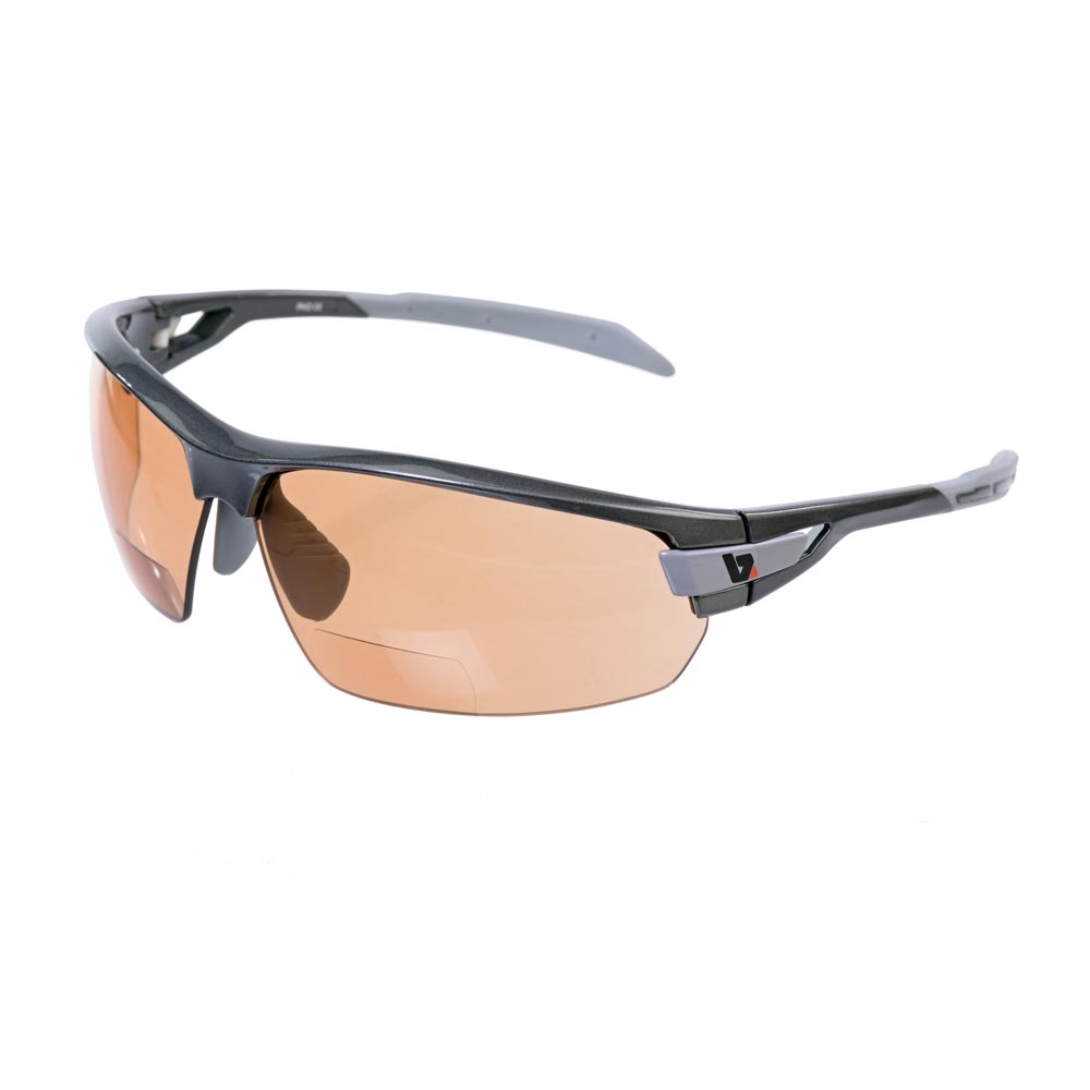 BZ Optics PHO Sunglasses Photochromic HD Bi-Focal Lenses +2 Graphite Frame