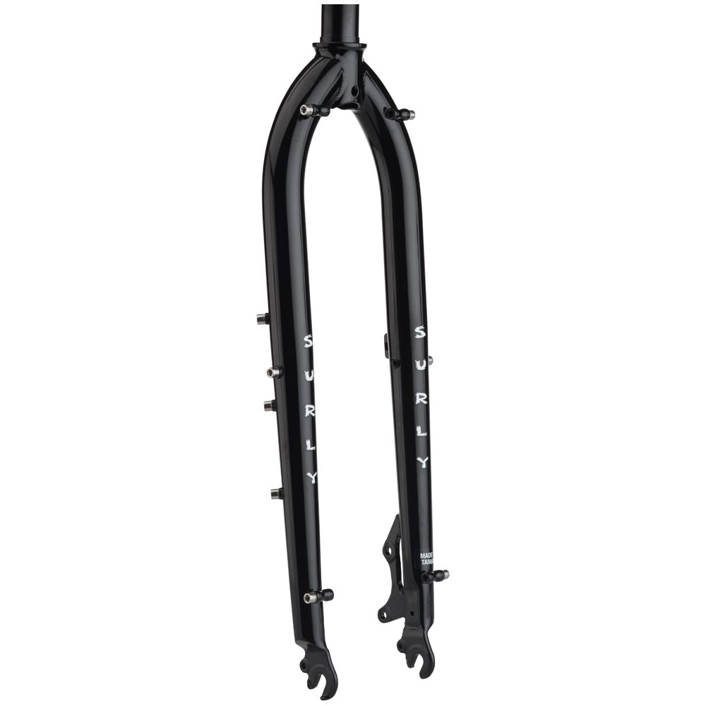 Surly ECR 27+ Bike Packing MTB Forks 1-1/8" Black
