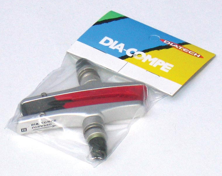 Dia-Compe CT-PRO Cartridge V-Type pads Dual Compound Silver