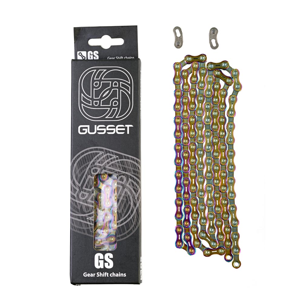 Gusset Components GS 11 Speed Chain 1/2 x 11/128" Oil Slick