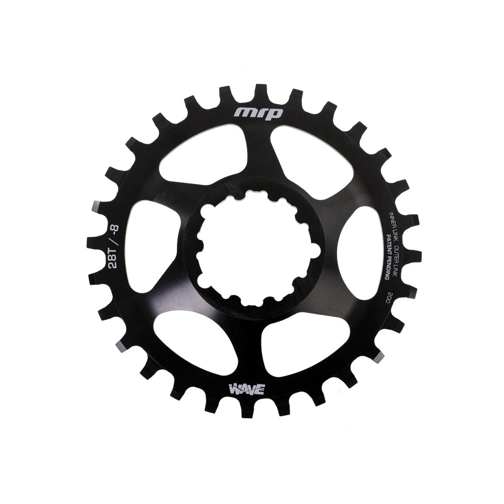 MRP Wave Chainring GXP Direct Mount for SRAM X 28T Black