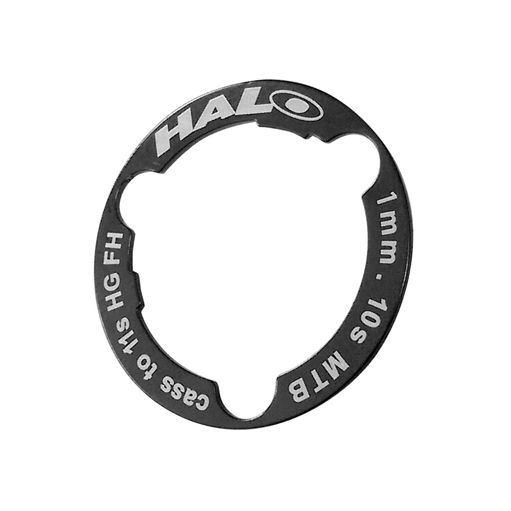 Halo 1.0mm Cutout Cassette Spacer 10s MTB cassette to 11s HG Freehub