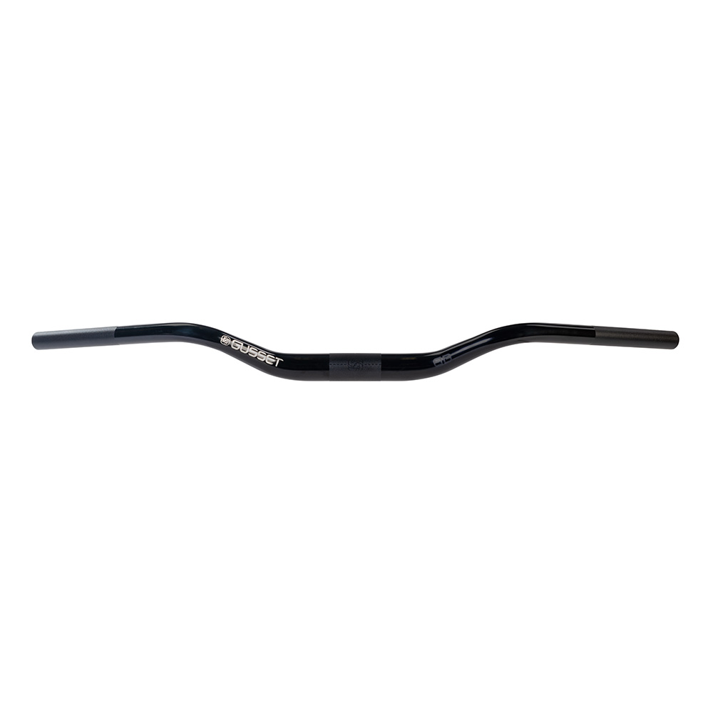 Gusset Beard handlebars 31.8mm clamp 750mm wide black