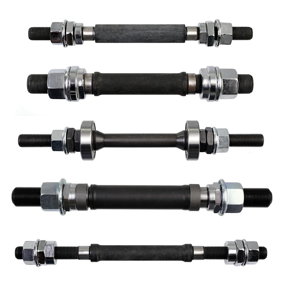 Gusset Axle Kit for Huka Hub Front or Rear