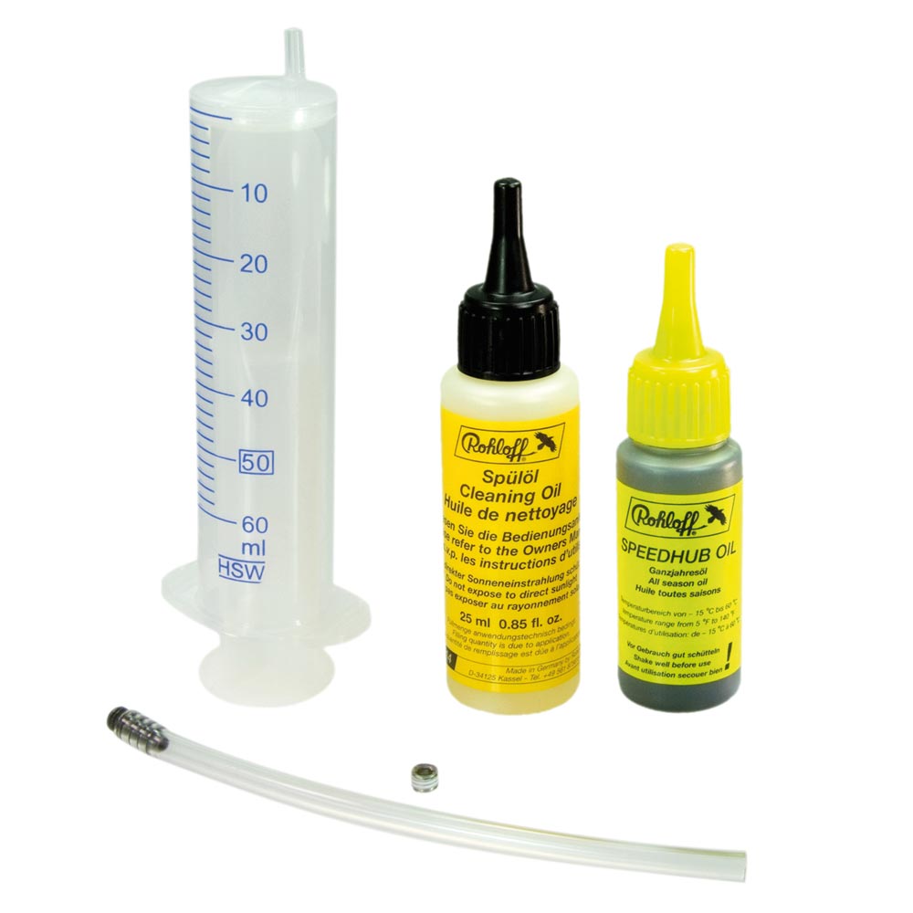 Rohloff Speedhub Gear lubricant Oil Change Syringe Kit 12.5ml & 25ml Oil