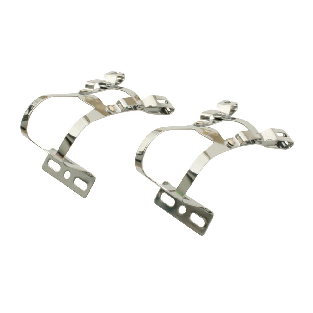 Genetic classic type toe clips for twin/double straps
