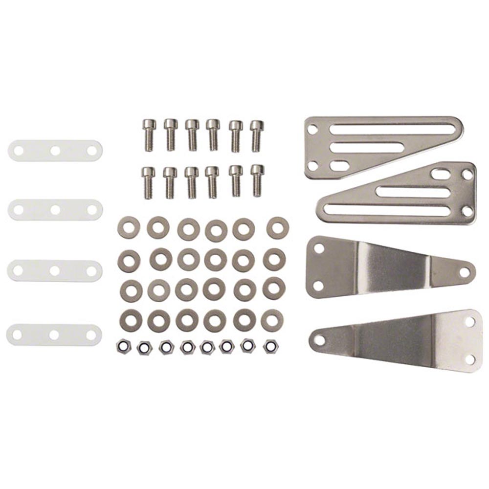 Surly Nice Rack Front Plate Kit 2 Silver