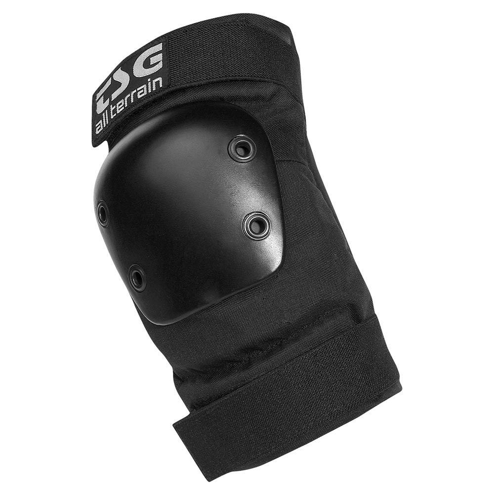 TSG All Terrain Elbow Pads Guards MTB BMX Bike Skate Protection Black
