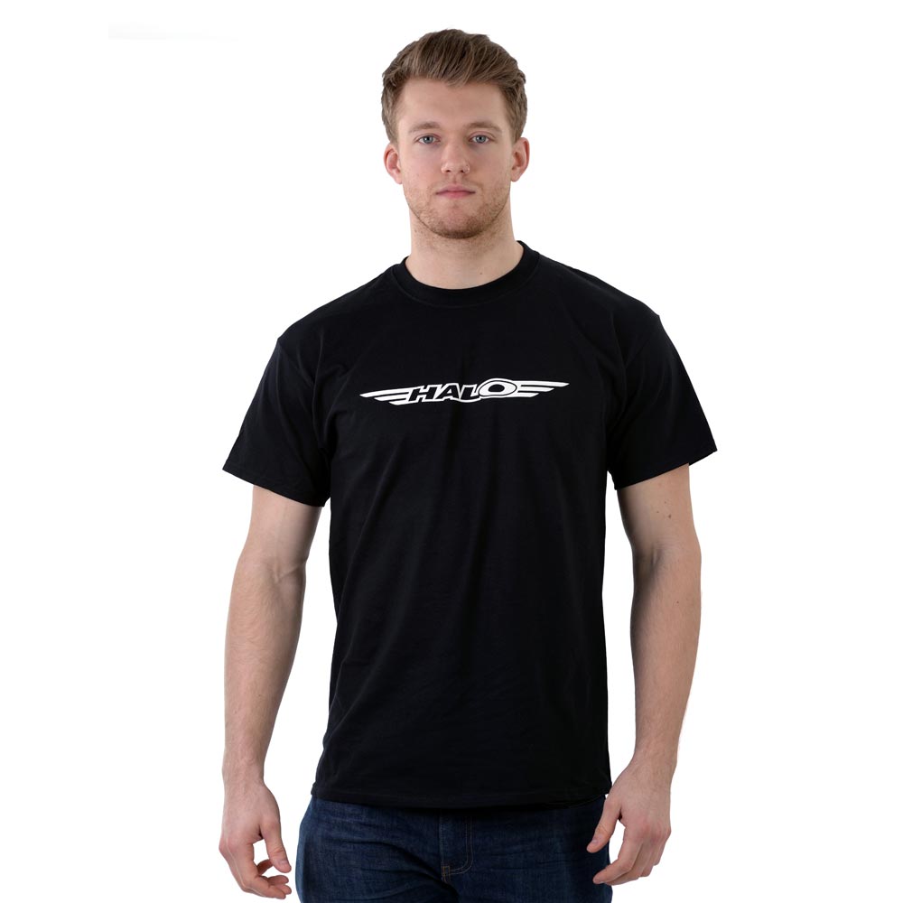 Halo Black Tech Logo T-Shirt
