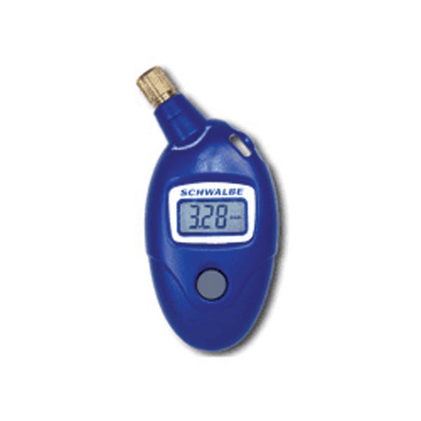 Schwalbe Airmax Pro Digital Pressure Gauge Blue
